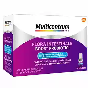 MULTICENTRUM FLORA INTESTINALE BOOST PROBIOTICI 8 FLACONCINI