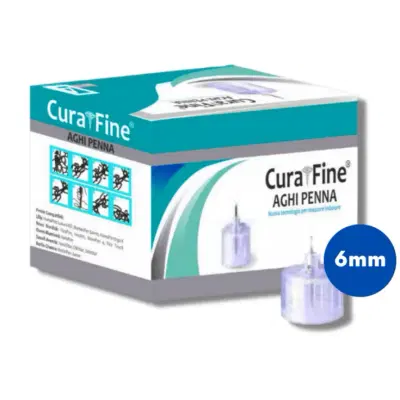 CURAFINE AGO PENNA 32 GAUGE DIAMETRO 0,23X6 MM 100 PEZZI CURAFINE AGO PENNA 32 GAUGE DIAMETRO 0,23X6 MM 100 PEZZI