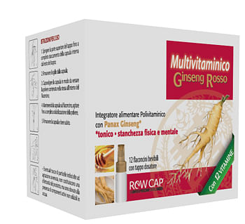 Fitopreparatori Italiani Ginseng Multivitaminico 12 Flaconcini