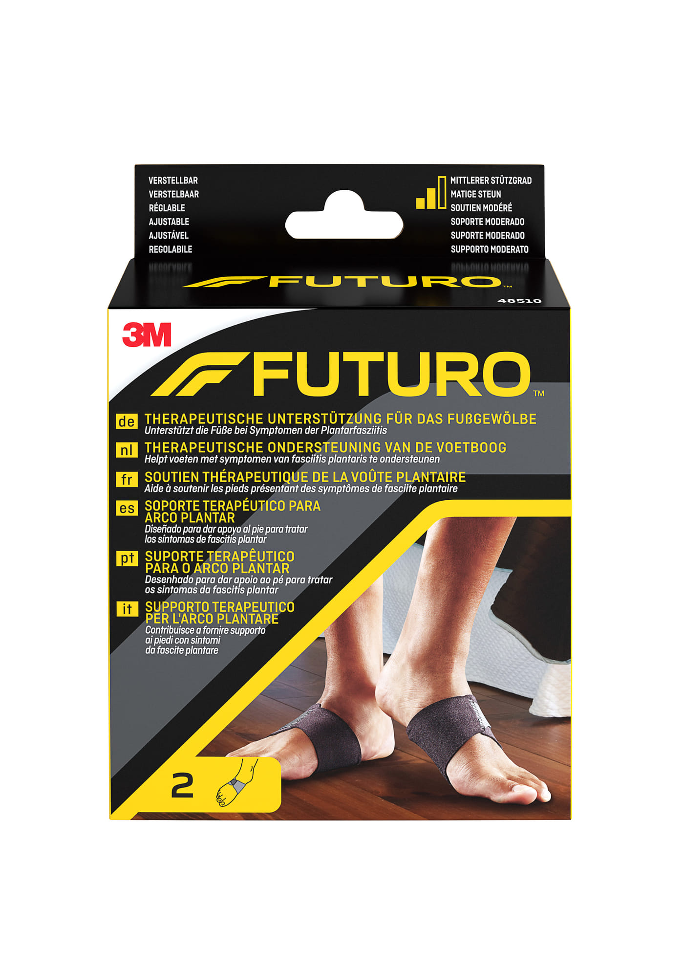 Tutore 48510 Eu1 Futuro Therapeutic Arch Support Adj 2 Pezzi