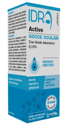 GOCCE OCULARI STERILENS IDRA ACTIVE 10 ML CON ACIDO IALURONICO 0,15% GOCCE OCULARI STERILENS IDRA ACTIVE 10 ML CON ACIDO IALURONICO 0,15%