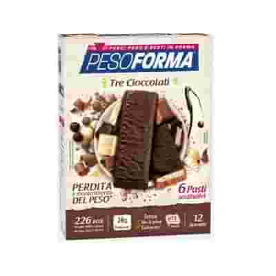 PESOFORMA BARR 3 CIOCCOLATI 372 G