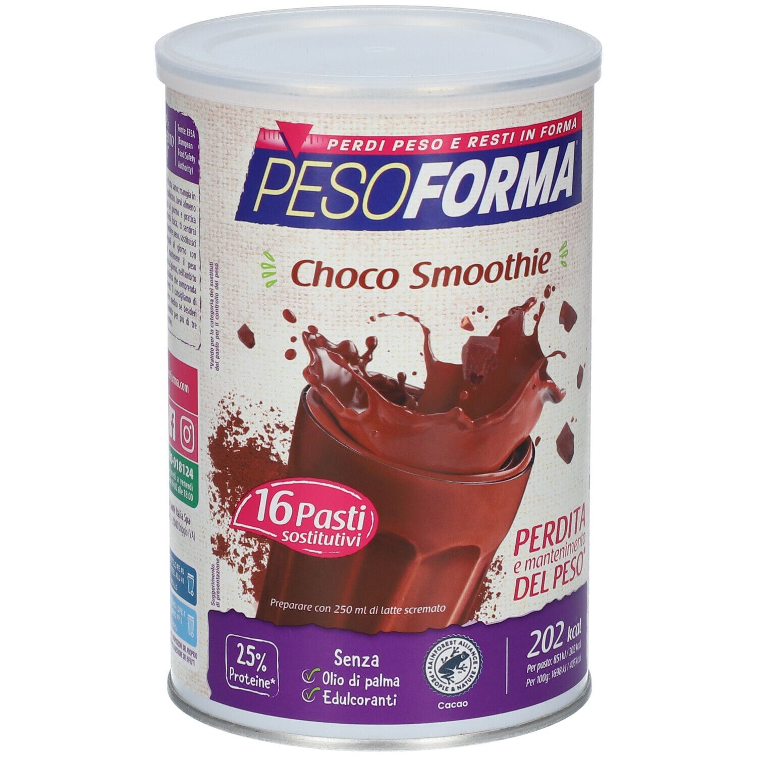 PESOFORMA CHOCO SMOOTHIE 436 G