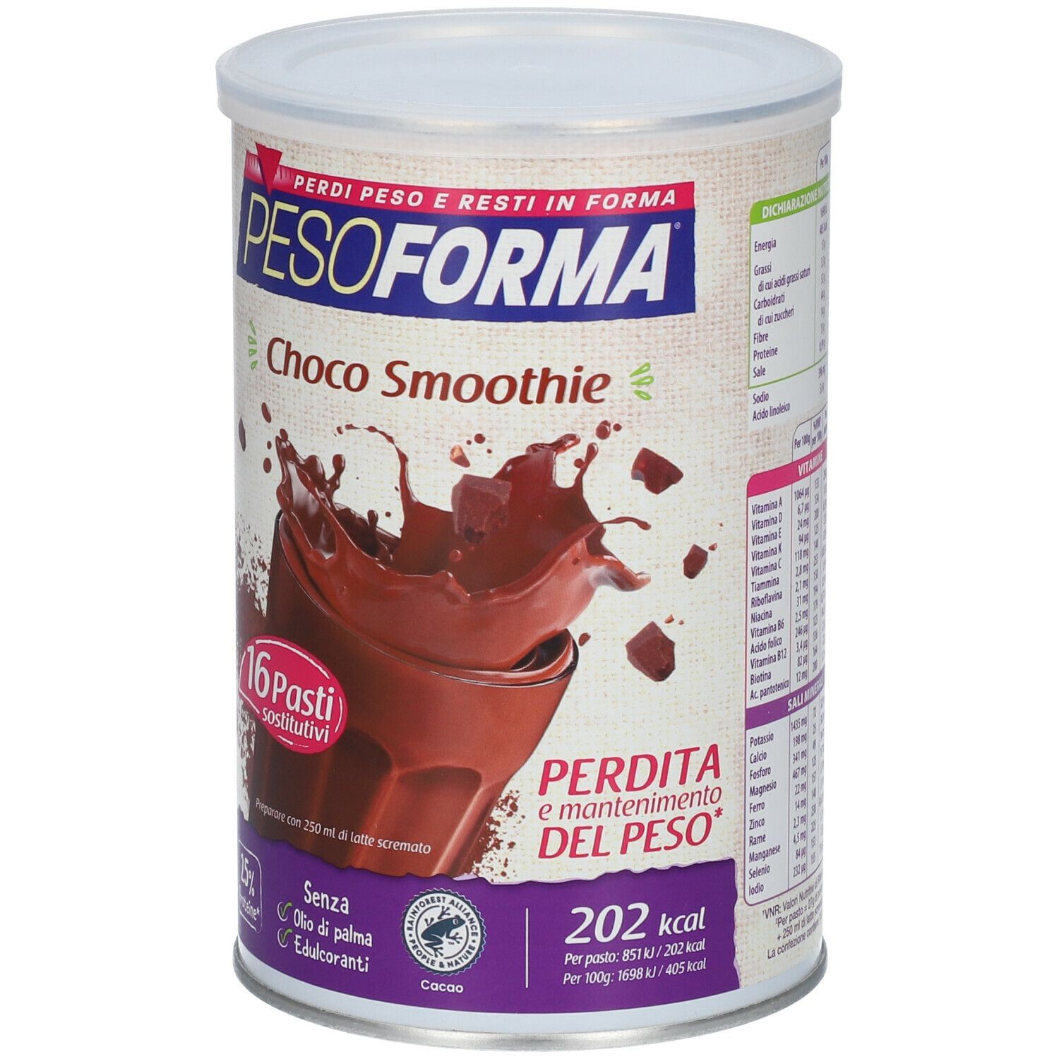 PESOFORMA CHOCO SMOOTHIE 436 G