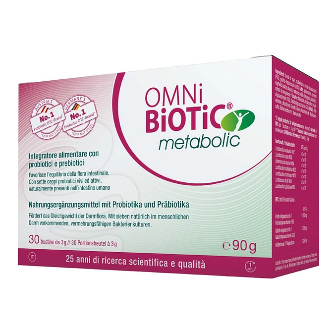Omni Biotic Metabolic 30 Bustine Da 3 G