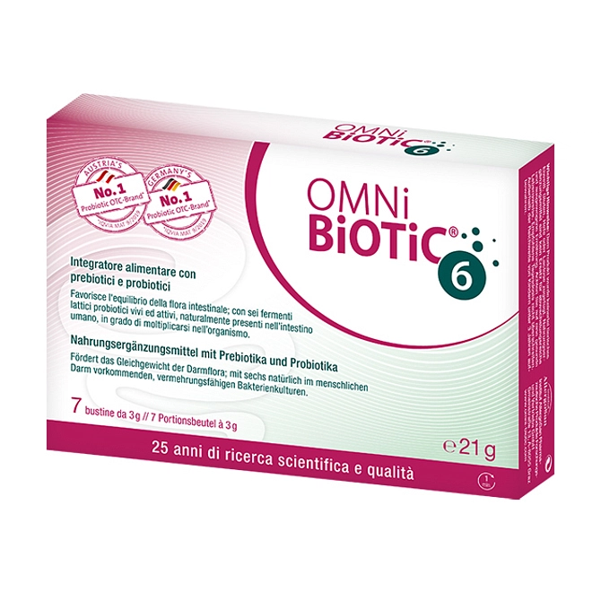 Omni Biotic 6 Polvere 7 Bustine Da 3 G