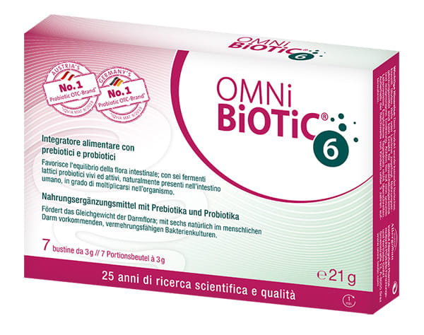 Omni Biotic 6 Polvere 7 Bustine Da 3 G