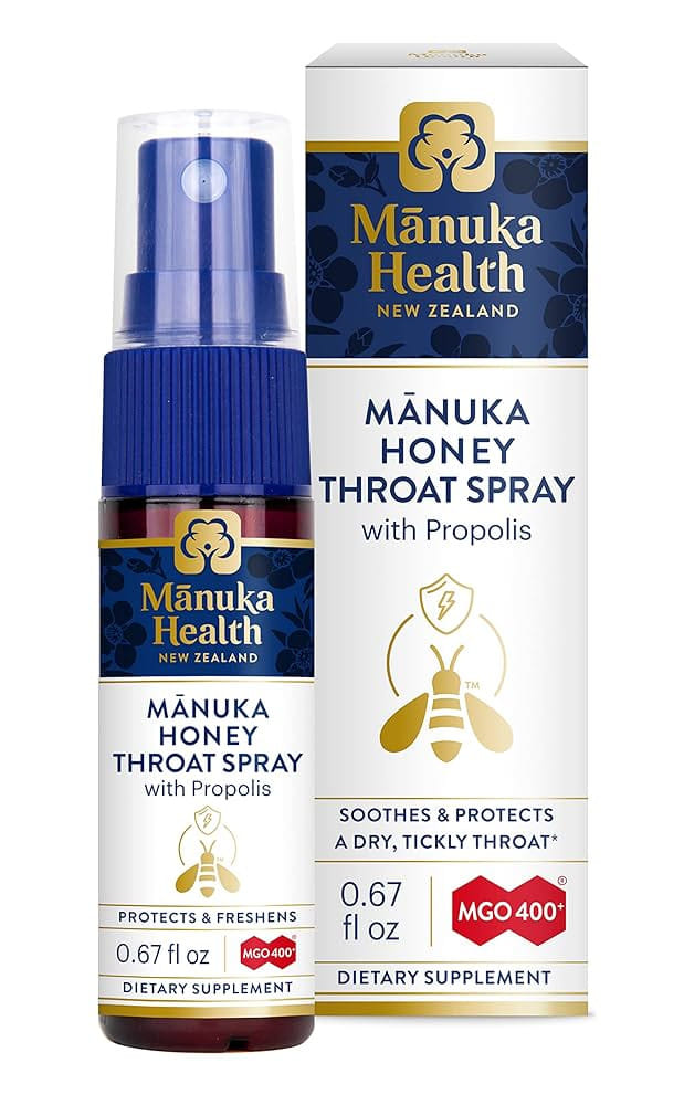 Manuka Health Spray Gola Con Miele Di Manuka Mgo 400+ E Propoli, 20Ml-image