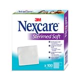 GARZA COMPRESSA STERIMED SOFT IN TESSUTO NON TESSUTO STERILE 10X10CM 100 PEZZI MULTILINGUAL