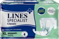 PANNOLONE A MUTANDA LINES SPECIALIST CLASSIC SUPER PM XL 30 PEZZI