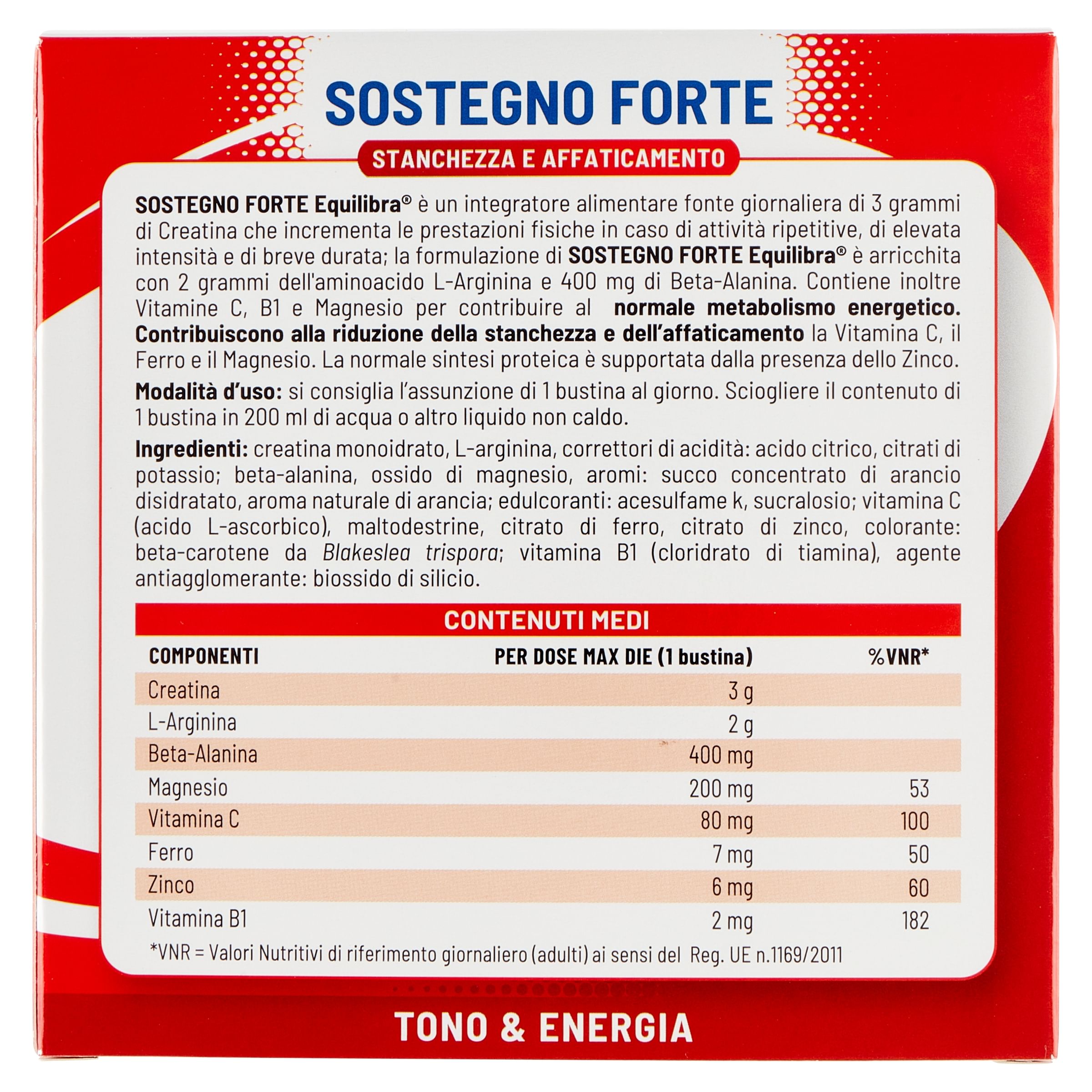 SOSTEGNO FORTE 22 BUSTINE MONODOSE