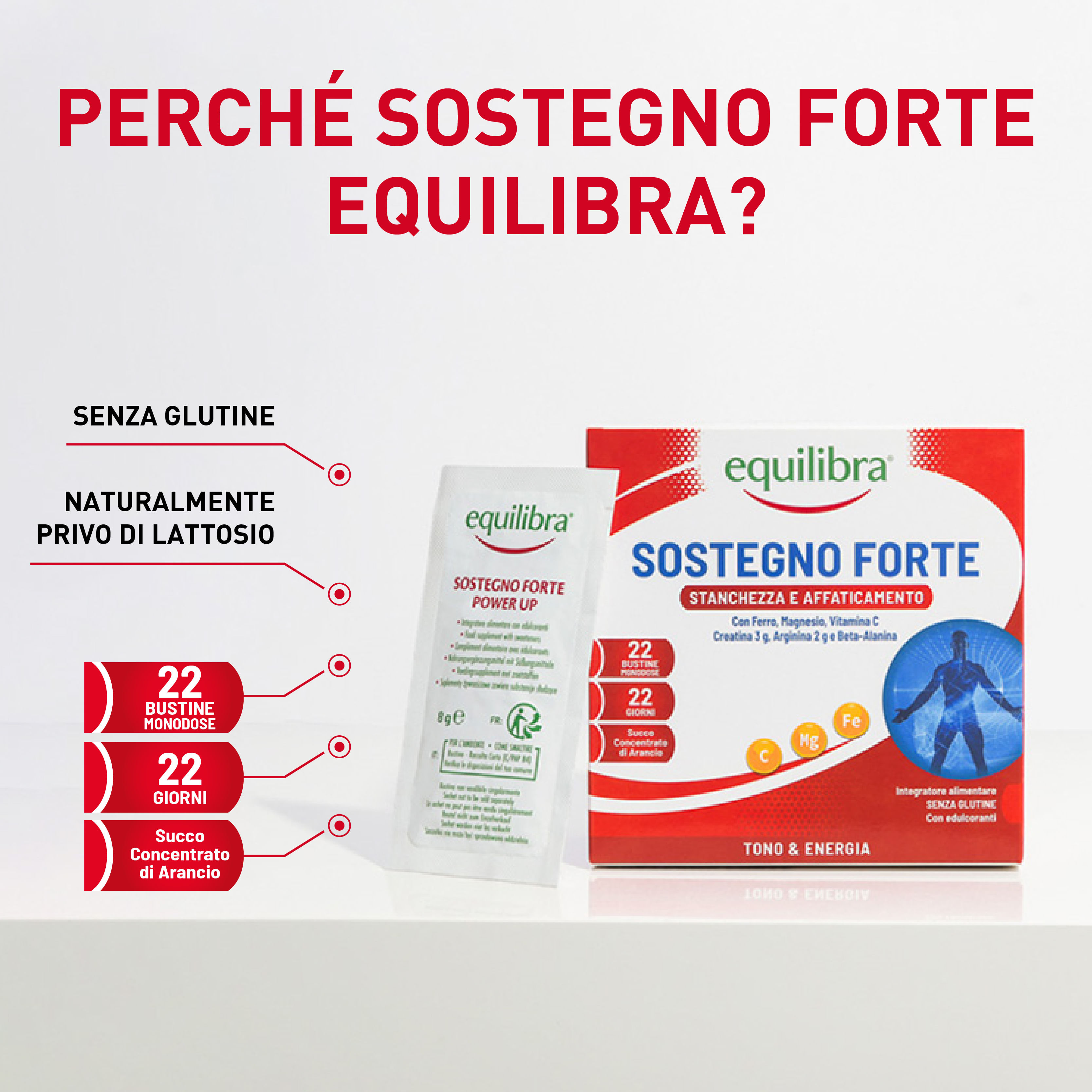 SOSTEGNO FORTE 22 BUSTINE MONODOSE