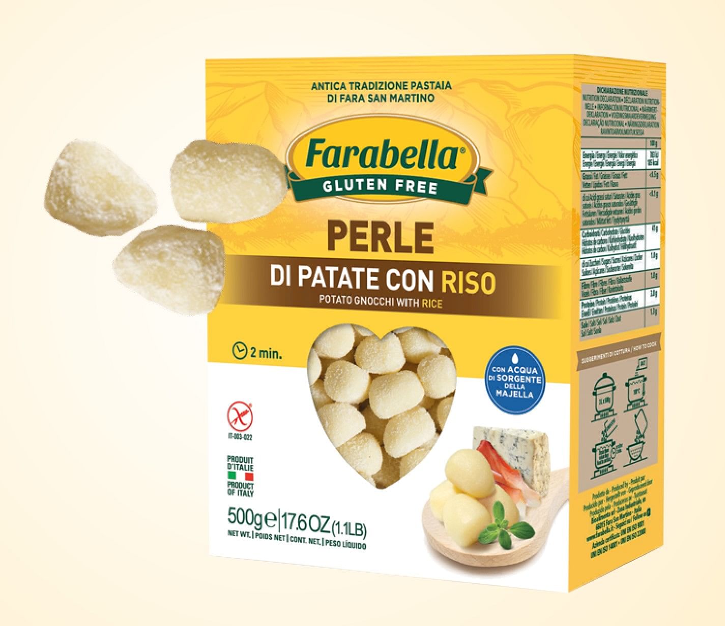 Farabella Perle Patate Riso 500 G