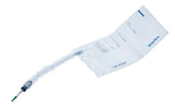 CATETERE VESCICALE AUTOLUBRIFICANTE LIQUICK X-TREME PLUS RIVESTIMENTO IDROFILO CON SACCA RACCOGLI URINA DIAMETRO CH14 LUNGHEZZA 43 CM PUNTA ERGOTHAN 2 FORI SFALSATI 30 PEZZI