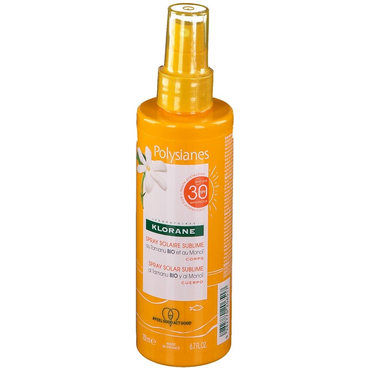 KLORANE SPRAY SOLARE SUBLIME SPF 30 CORPO 200ML