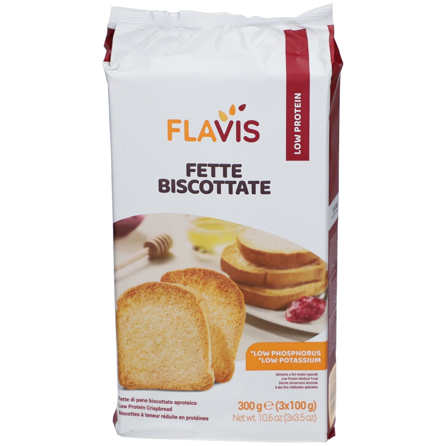 FLAVIS FETTE BISCOTTATE APROTEICHE 300 G