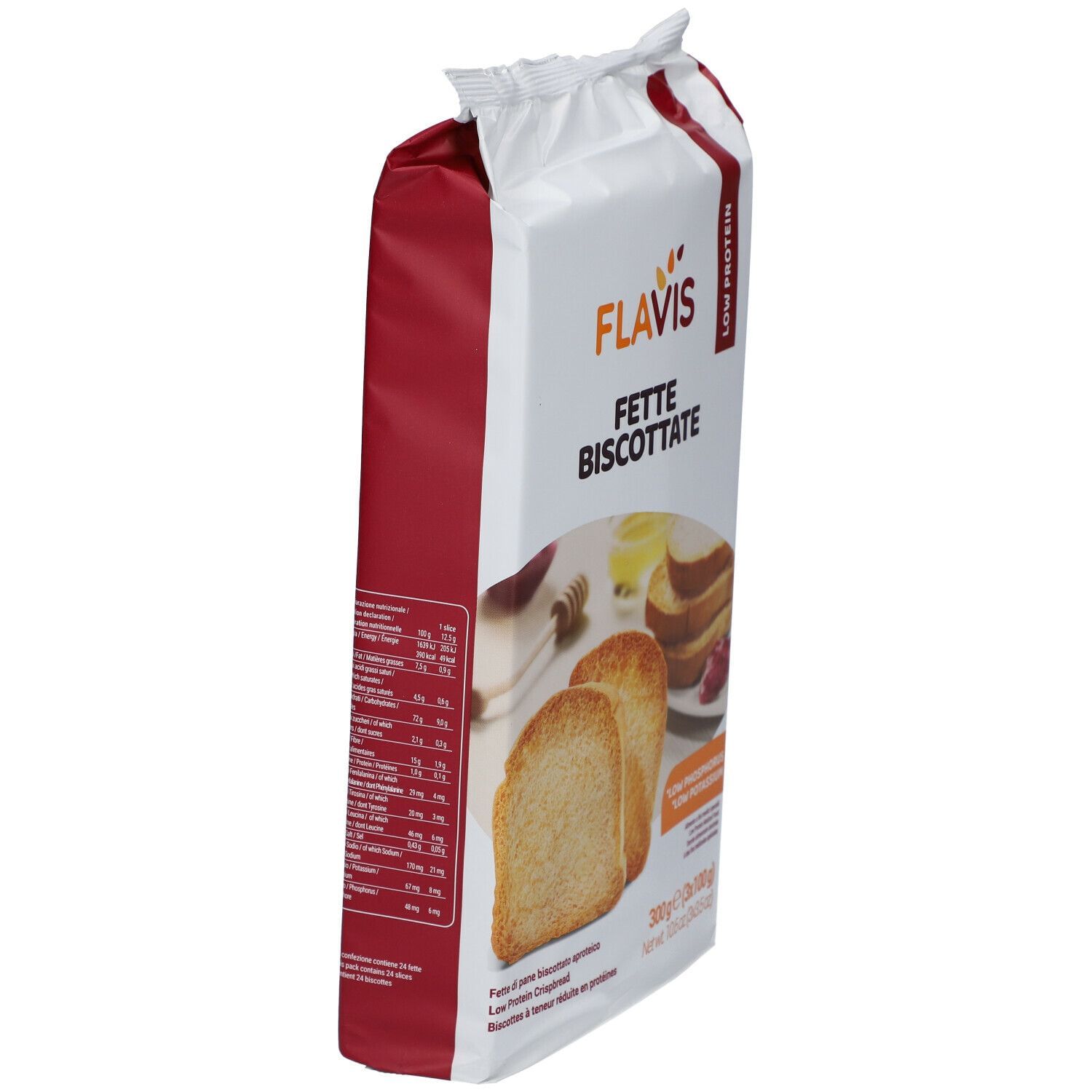 FLAVIS FETTE BISCOTTATE APROTEICHE 300 G