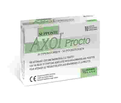 AXOL PROCTO 10 SUPPOSTE X 2 G