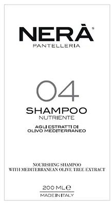 NERA' 04 SHAMPOO NUTRIENTE ESTRATTI OLIVO MEDITERRANEO 200 ML NERA' 04 SHAMPOO NUTRIENTE ESTRATTI OLIVO MEDITERRANEO 200 ML