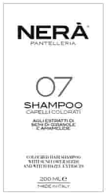 NERA' 07 SHAMPOO CAPELLI COLORATI ESTRATTI GIRASOLE E AMAMELIDE 200 ML