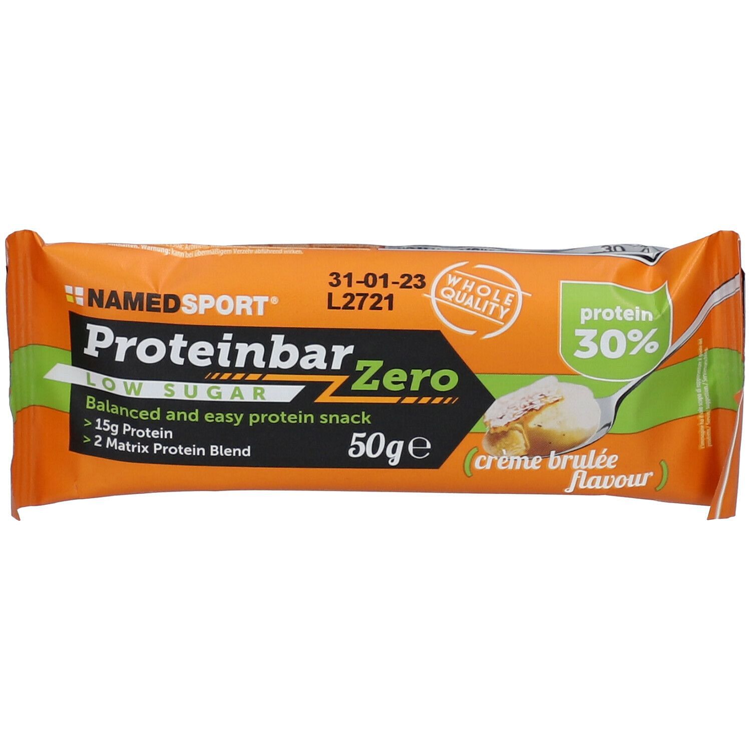 Proteinbar Zero Creme Brulee 50 G