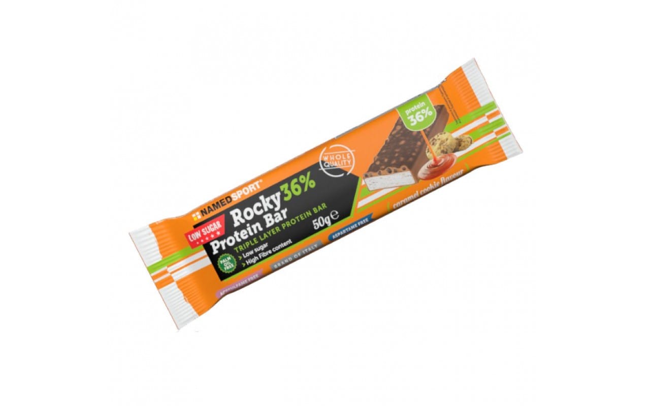 ROCKY 36% PROTEIN BAR CARAMEL COOKIE BARRETTA 50 G