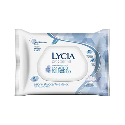 LYCIA 30 SALVIETTE PELLI NORMALI LYCIA 30 SALVIETTE PELLI NORMALI