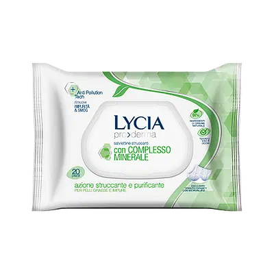 LYCIA 30 SALVIETTE PELLI GRASSE LYCIA 30 SALVIETTE PELLI GRASSE