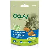 OASY SNACK CAT BISCOTTI RIPIENI CON TONNO 60 G