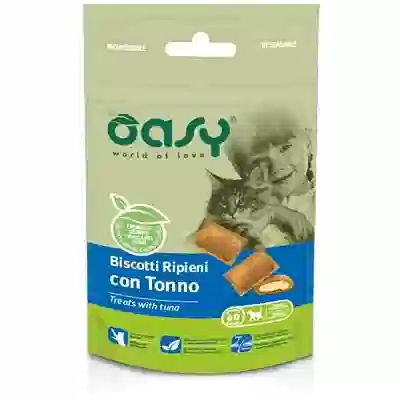 OASY SNACK CAT BISCOTTI RIPIENI CON TONNO 60 G