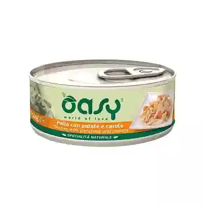 OASY WET DOG POLLO CON PATATE E CAROTE 150 G