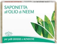 FIOR DI LOTO SAPONETTA ALL'OLIO DI NEEM PER PELLI GRASSE E IMPURE 100 G
