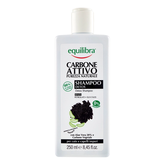 Carbone Attivo Purezza Naturale Shampoo Detox 250 Ml