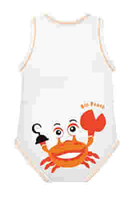 BODY 0/36M BIO COTTON SUMMER BEACH GRANCHIO