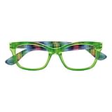 OCCHIALE DA LETTURA PREMONTATO TWINS GOLD CHIC VERDE +3,00
