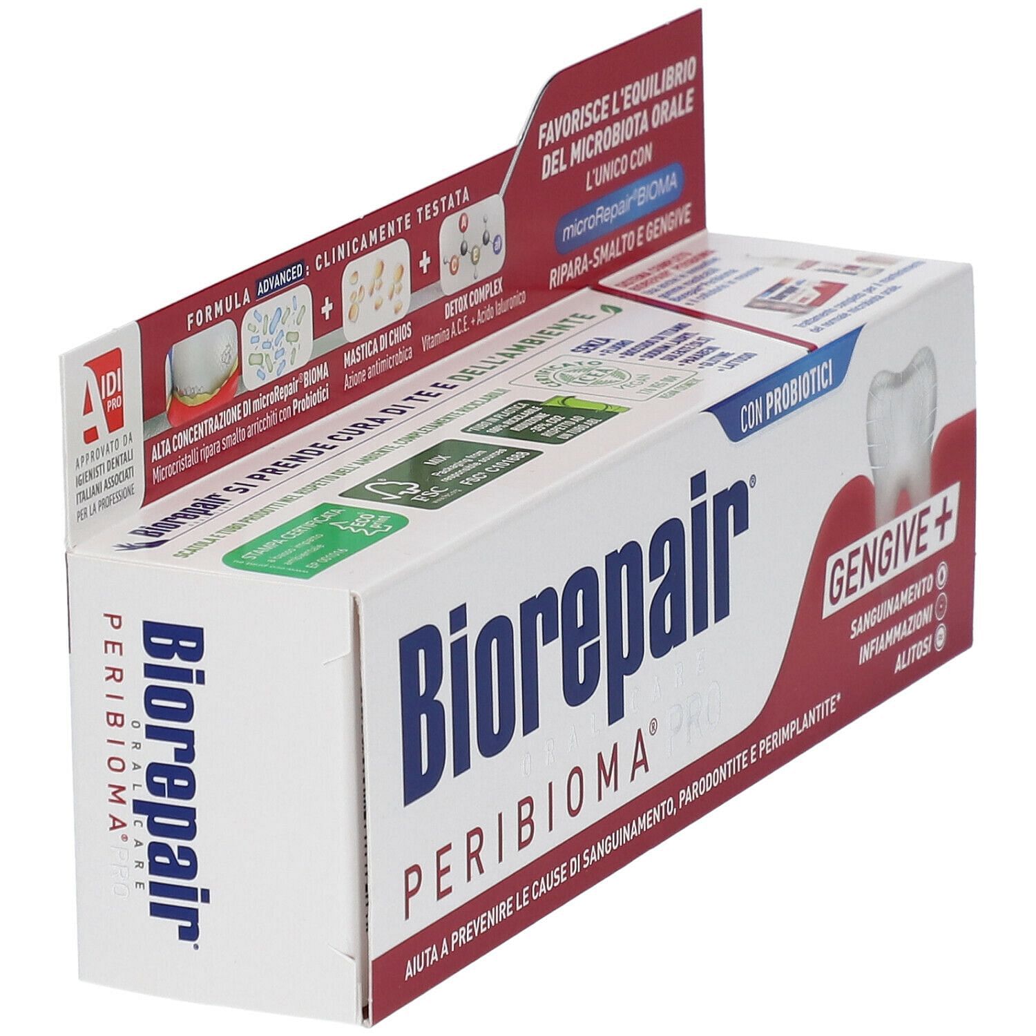 Biorepair Peribioma Dentifricio 75 Ml