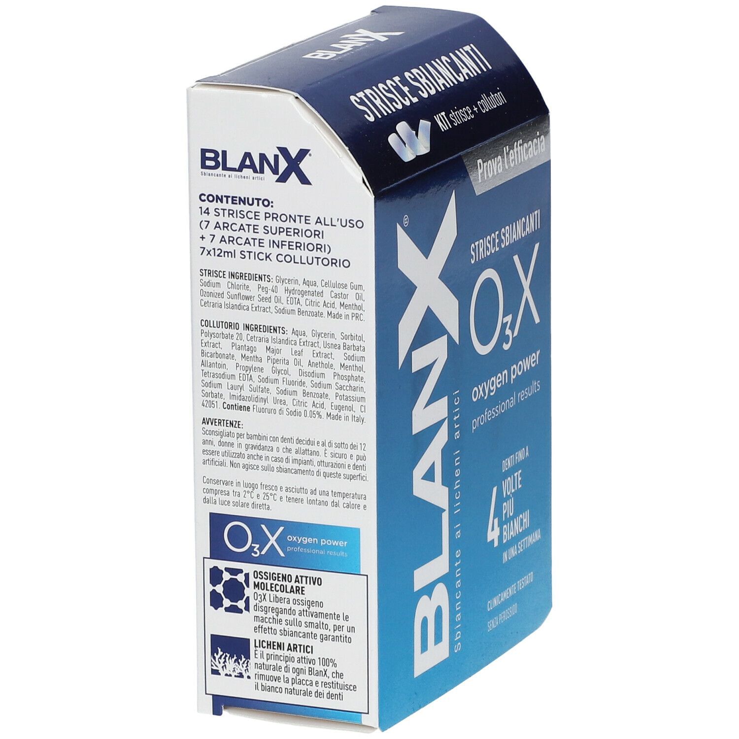 BLANX O3X STRISCE SBIANCANTI 14 PEZZI