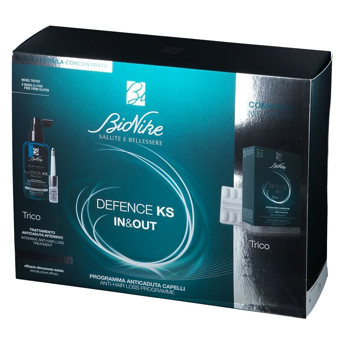 DEFENCE KS BIPACK TRATTAMENTO ANTICADUTA + INTEGRATORE 30 COMPRESSE