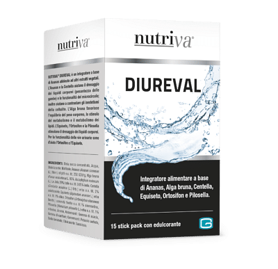 Nutriva Diureval 15 Stick Pack Da 10 Ml