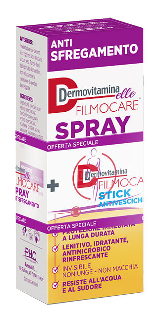 Dermovitamina Elle Filmocare Spray Antisfregamento 30 Ml