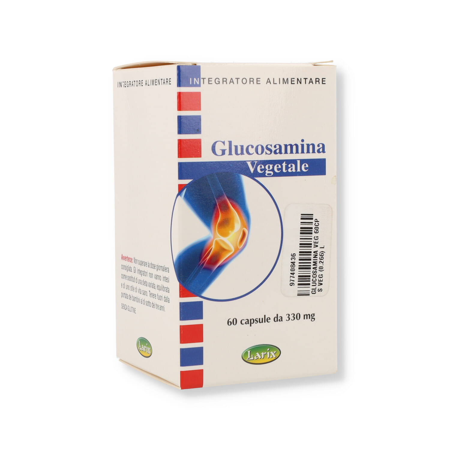 GLUCOSAMINA VEGETALE 60 CAPSULE VEGETALI 330 MG
