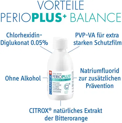 CURAPROX PERIOPLUS+ BALANCE CHX 0,05% 200 ML CURAPROX PERIOPLUS+ BALANCE CHX 0,05% 200 ML