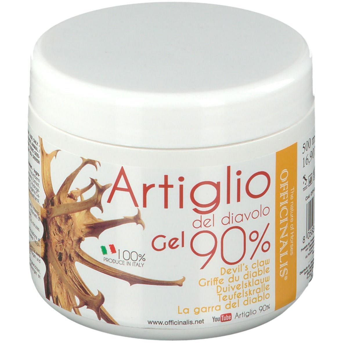 Artiglio Diavolo Gel 90% 500 Ml