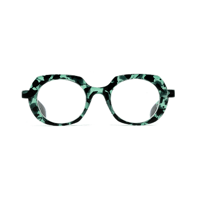 OCCHIALE PREMONTATO DA LETTURA ALLURE LES LUNETTES MARGYE GREEN +3,50