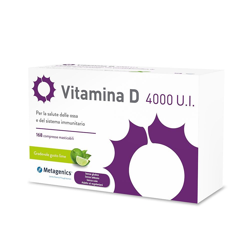 Vitamina D 4000 Ui 168 Compresse Masticabili