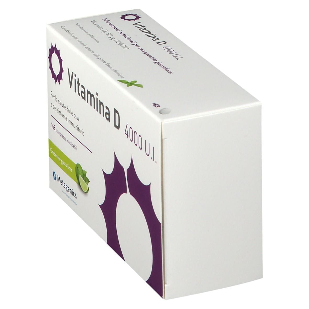 VITAMINA D 4000UI 168 COMPRESSE MASTICABILI