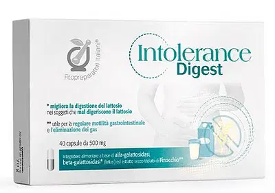 FITOPREPARATORI ITALIANI INTOLERANCE DIGEST 40 CAPSULE FITOPREPARATORI ITALIANI INTOLERANCE DIGEST 40 CAPSULE