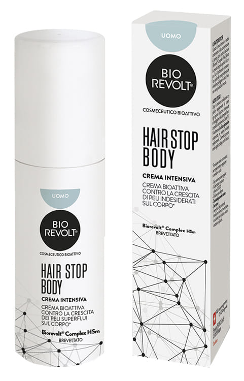 BIOREVOLT RX HAIR STOP BODY UOMO CREMA ANTICRESCITA PELI 100 ML