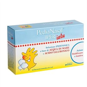 Pedianasal Iper Soluzione Ipertonica Con Acido Ialuronico 20 Flaconcini Monodose Da 5 Ml