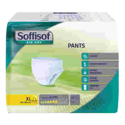 PANNOLONE SOFFISOF AIR DRY PANTS EXTRA EXTRA LARGE 12 PEZZI